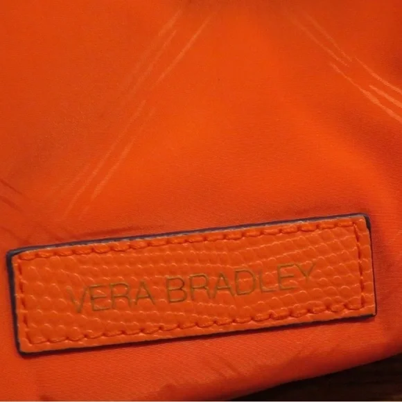 Vera Bradley Stylish Orange Backpack/Purse for Women - Picture 6 of 6